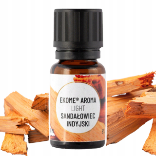 Éterický olej - Ecome Indian Sandalwood Oil Light 5% 10 ml